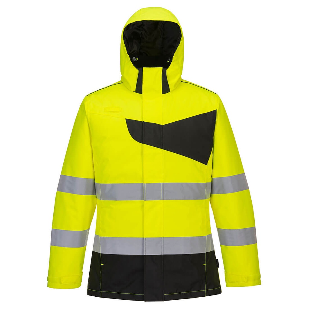 Giacca invernale alta visibilità PW2 classe 3 – Giallo/nero