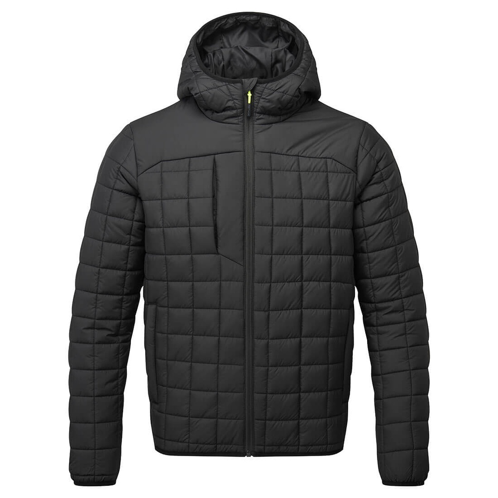 Giacca trapuntata a riquadri PW3 – Nero