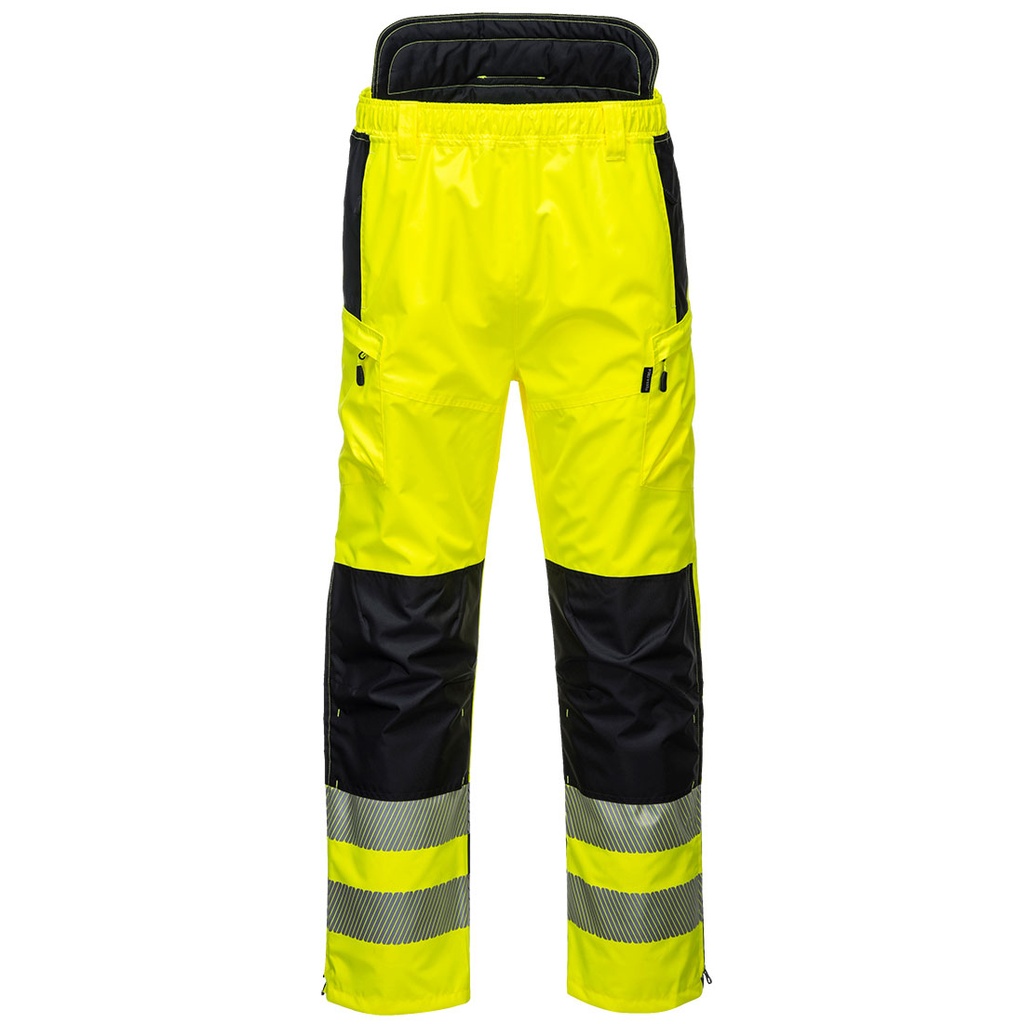 Pantaloni impermeabili alta visibilità PW3 Extreme classe 2 – Giallo/nero