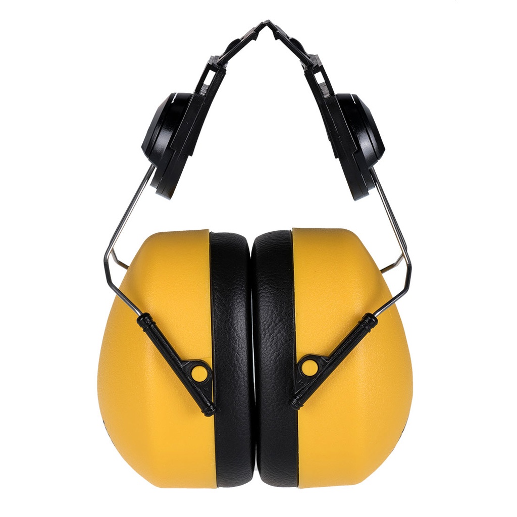Cuffie antirumore per elmetto Clip-On – Giallo