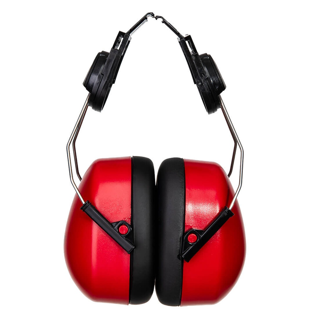 Cuffie antirumore per elmetto Endurance – Rosso
