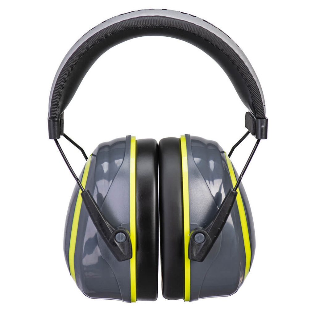 Cuffie antirumore HV Extreme media attenuazione – Grigio/giallo