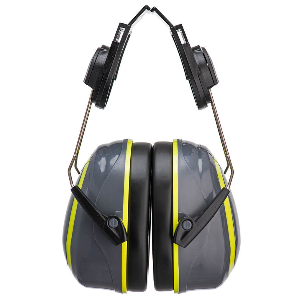 Cuffie antirumore per elmetto HV Extreme media attenuazione – Grigio/giallo