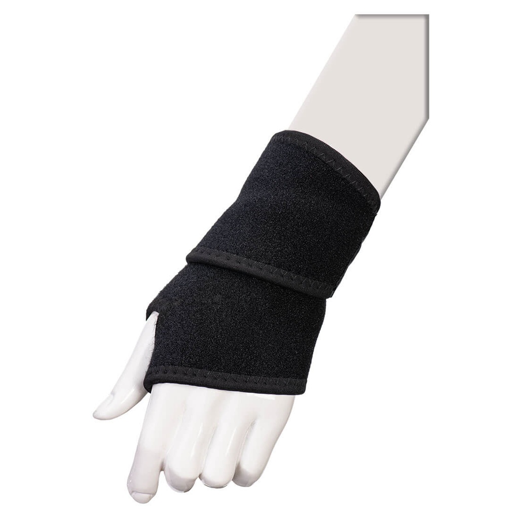 Fascia di supporto per polso (conf. 2 pz) – Nero