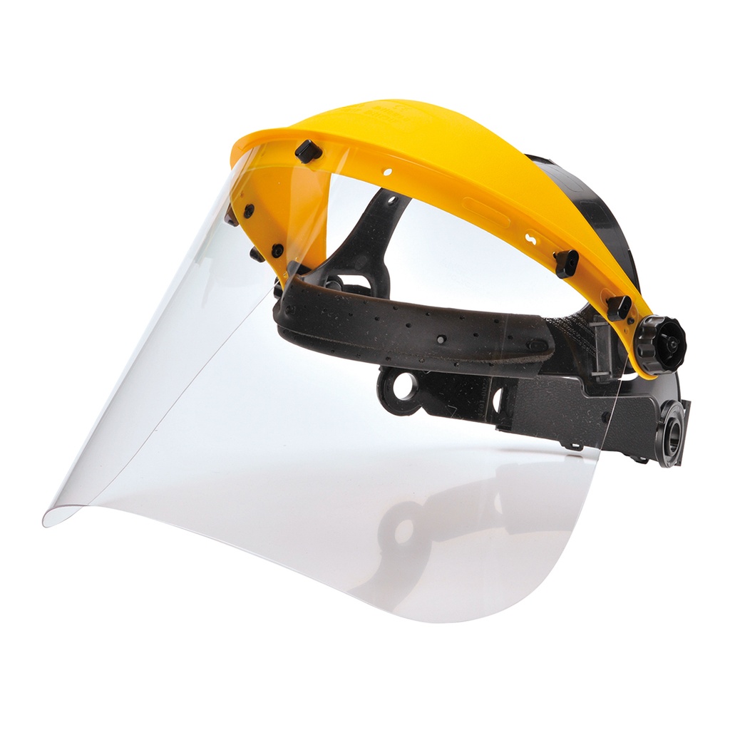 Supporto visiera con visiera trasparente – Trasparente