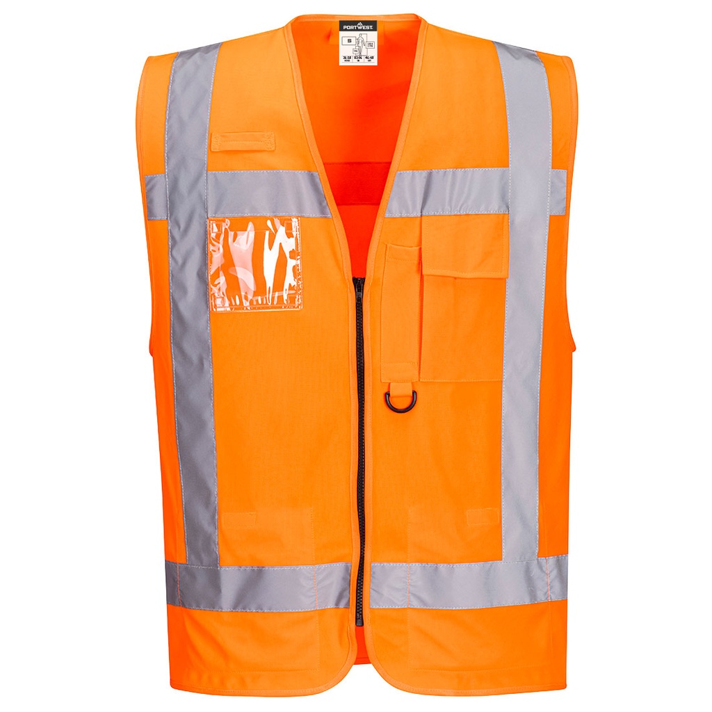 Gilet Executive alta visibilità RWS classe 2 – Arancione
