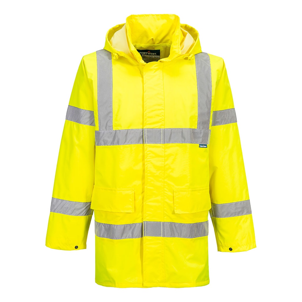 Giacca Traffic impermeabile leggera alta visibilità classe 3 – Giallo