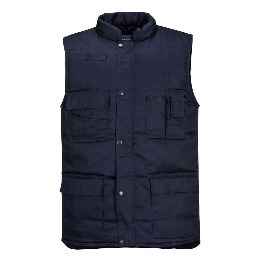 Gilet imbottito Shetland – Blu navy
