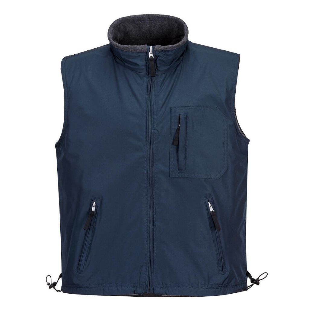 Gilet imbottito reversibile RS – Blu navy chiaro