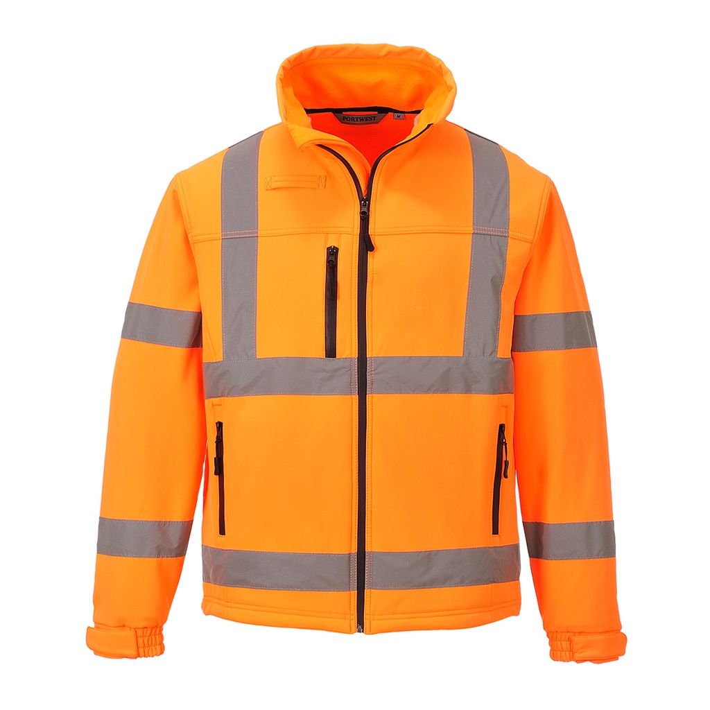 Giacca softshell alta visibilità Classic (3L) classe 3 – Arancione