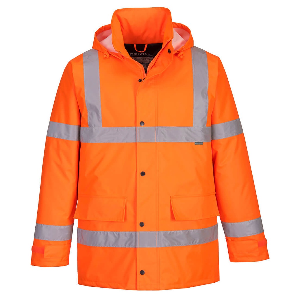 Giacca invernale Traffic alta visibilità classe 3 – Arancione