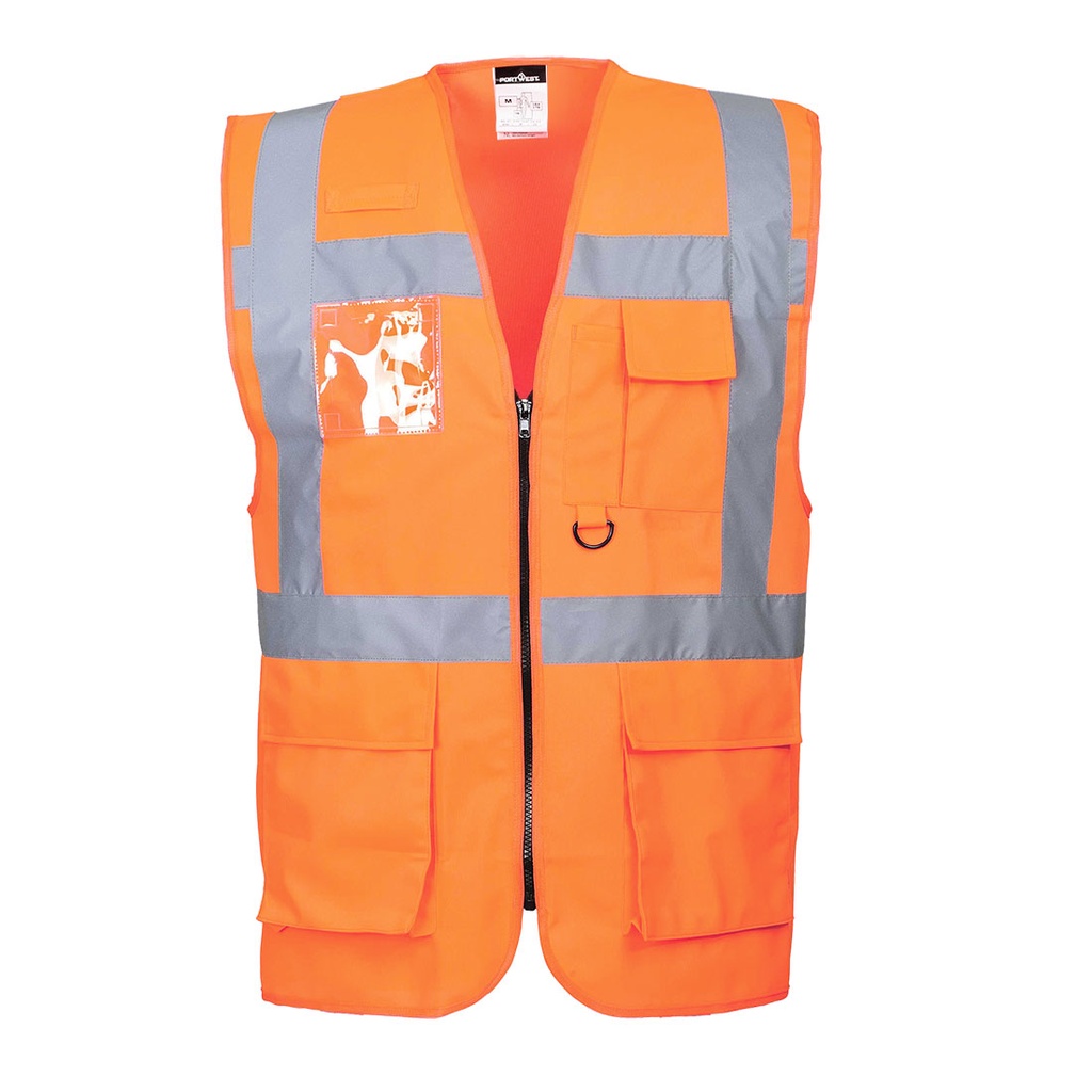 Gilet Executive alta visibilità Berlin classe 2 – Arancione