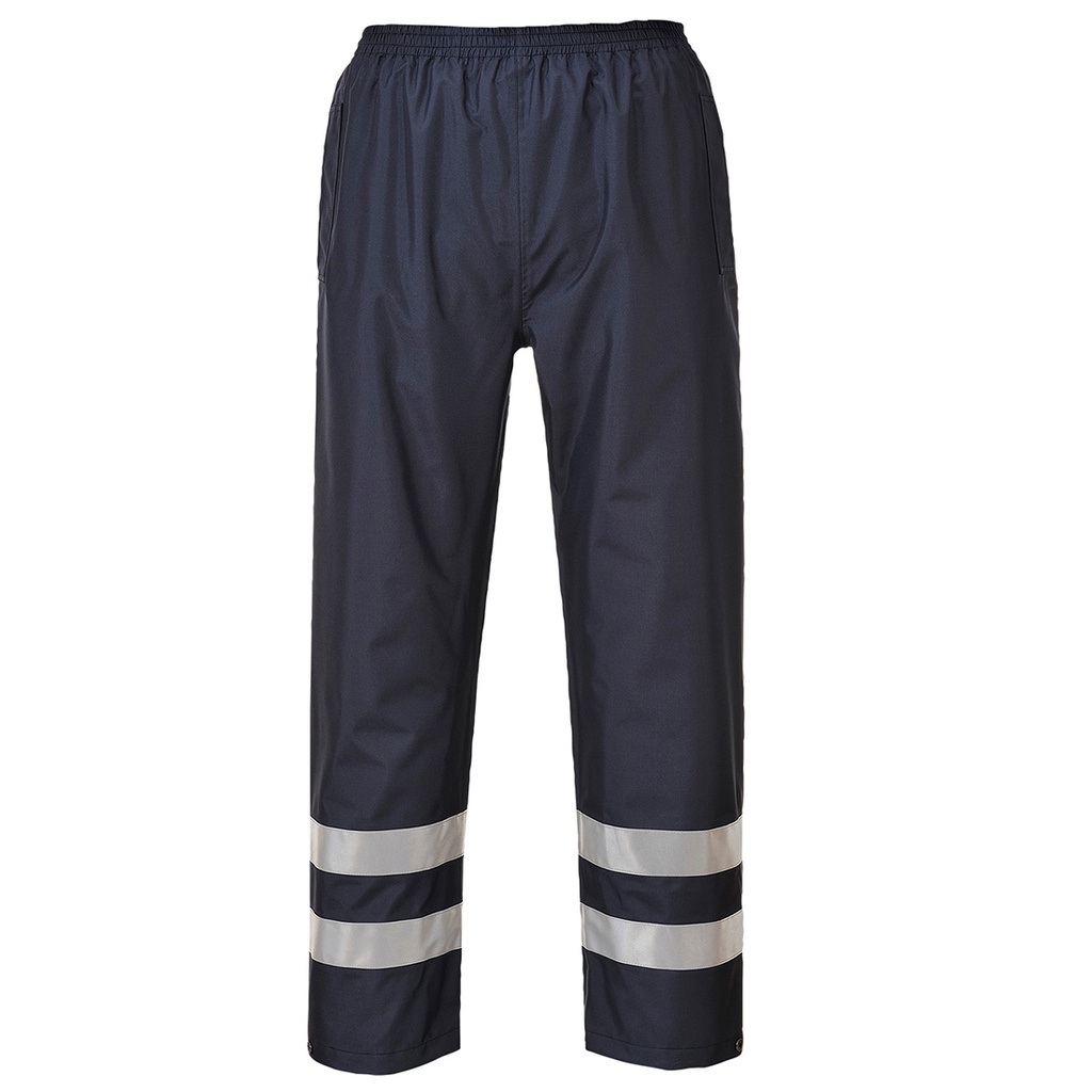 Pantaloni impermeabili visibilità migliorata Iona Lite – Blu navy chiaro