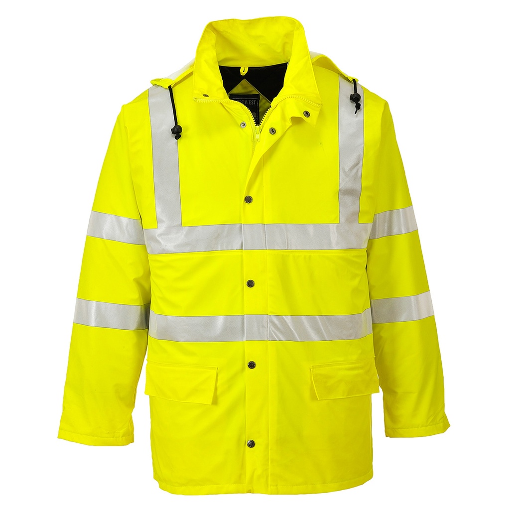 Giacca impermeabile foderata alta visibilità Sealtex Ultra classe 3 – Giallo