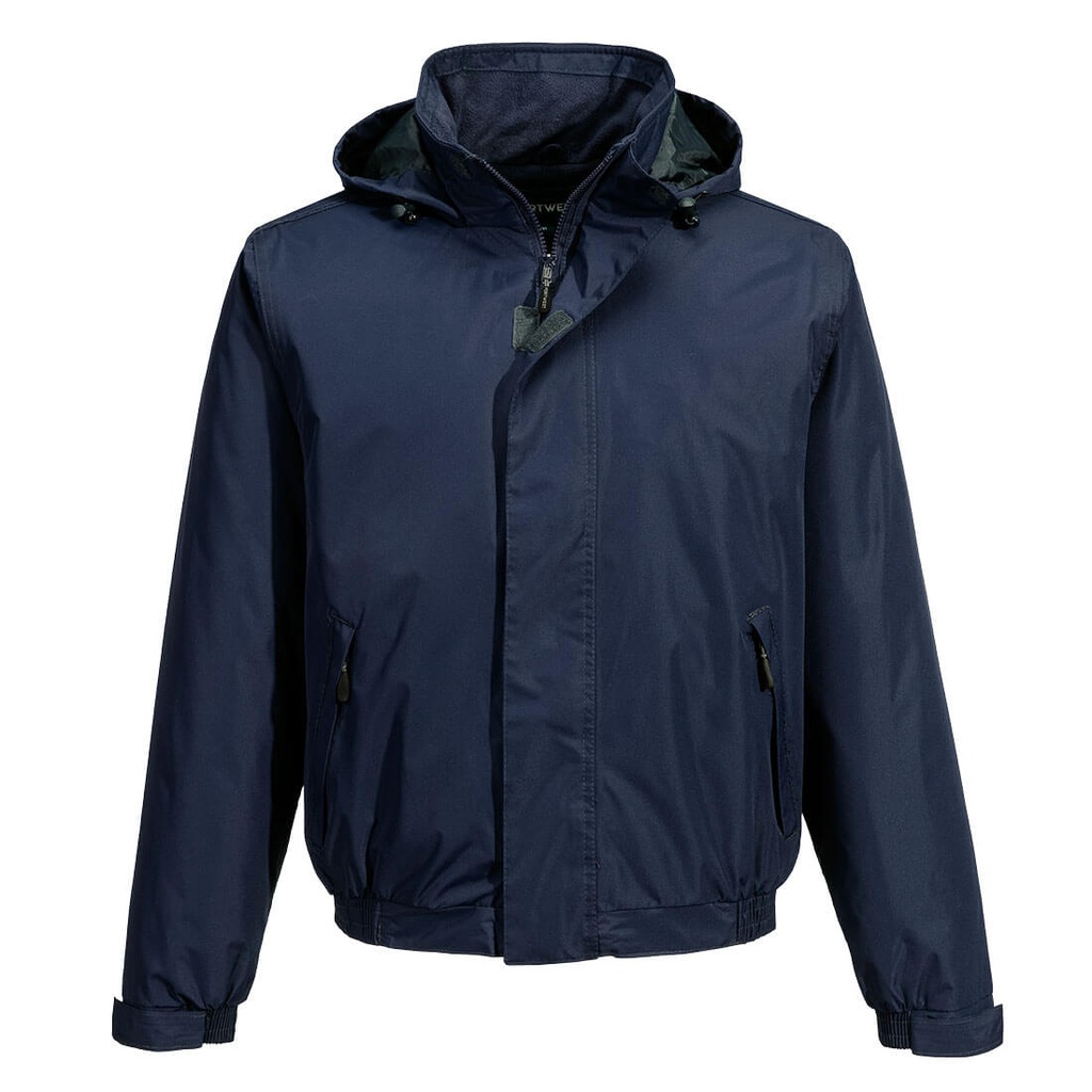 Giubbotto bomber invernale impermeabile Calais – Blu navy
