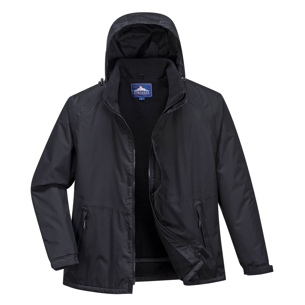 Giacca invernale ripstop Limax – Nero