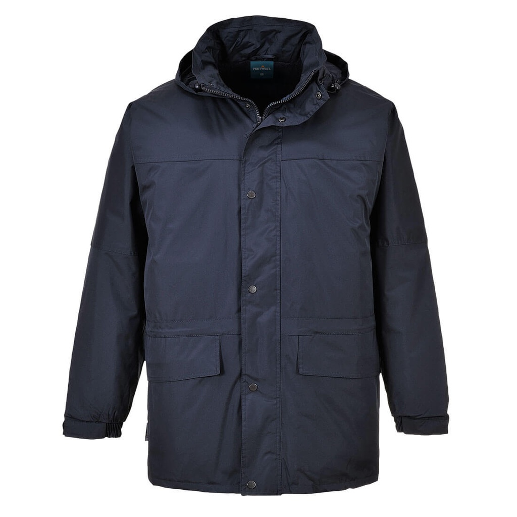Giacca invernale impermeabile Oban foderata in pile – Blu navy