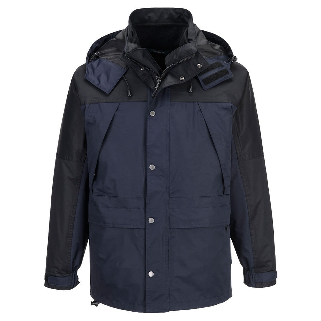 Giacca 3 in 1 impermeabile traspirante Orkney – Blu navy