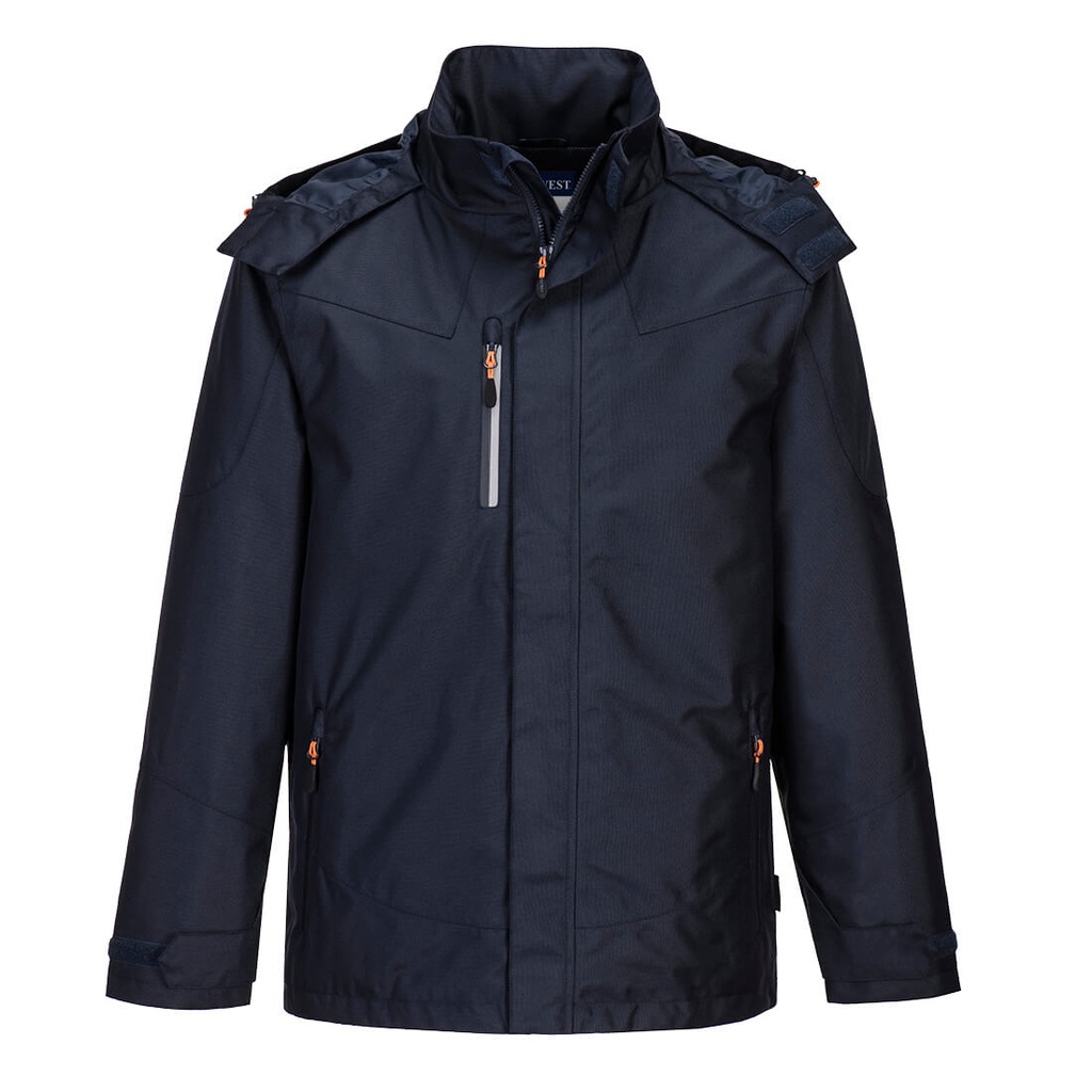 Giacca impermeabile traspirante Outcoach – Blu navy scuro