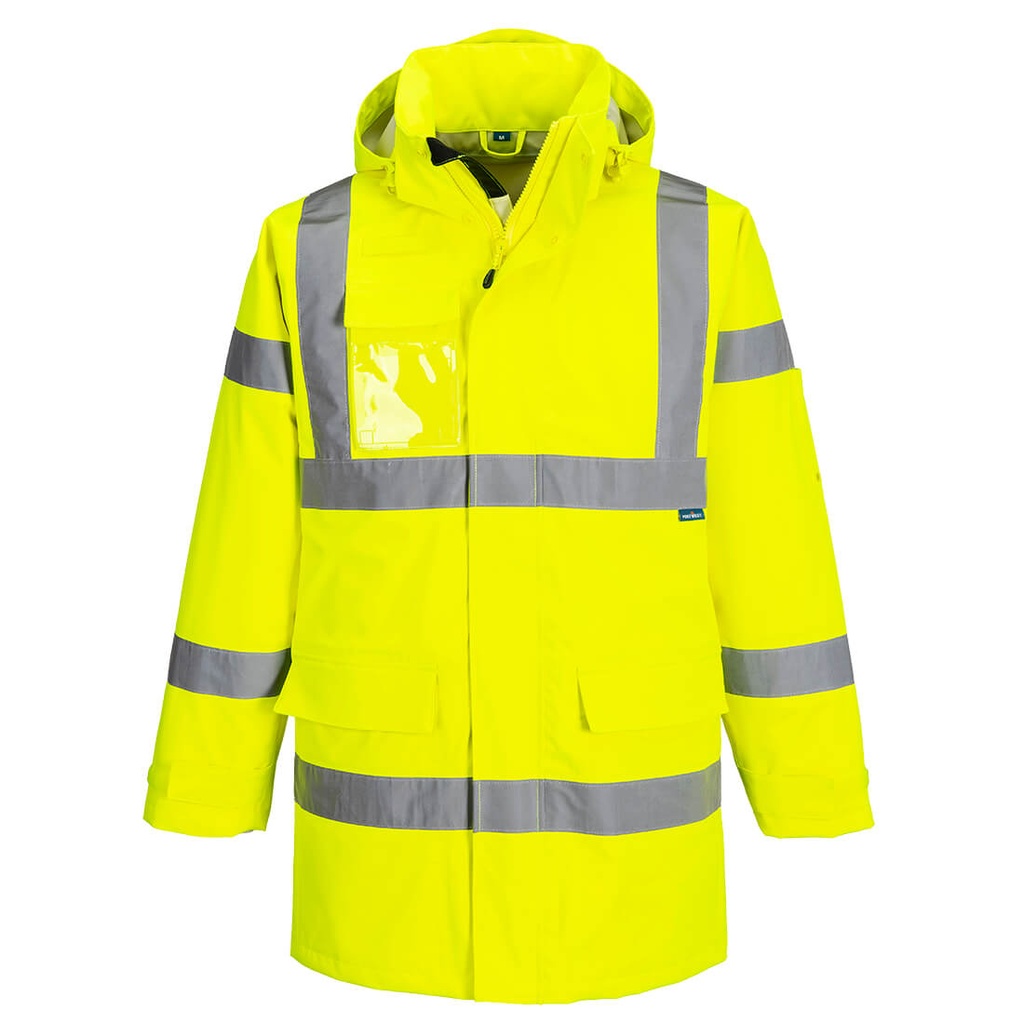 Giacca impermeabile alta visibilità Extreme (3L) classe 3 – Giallo
