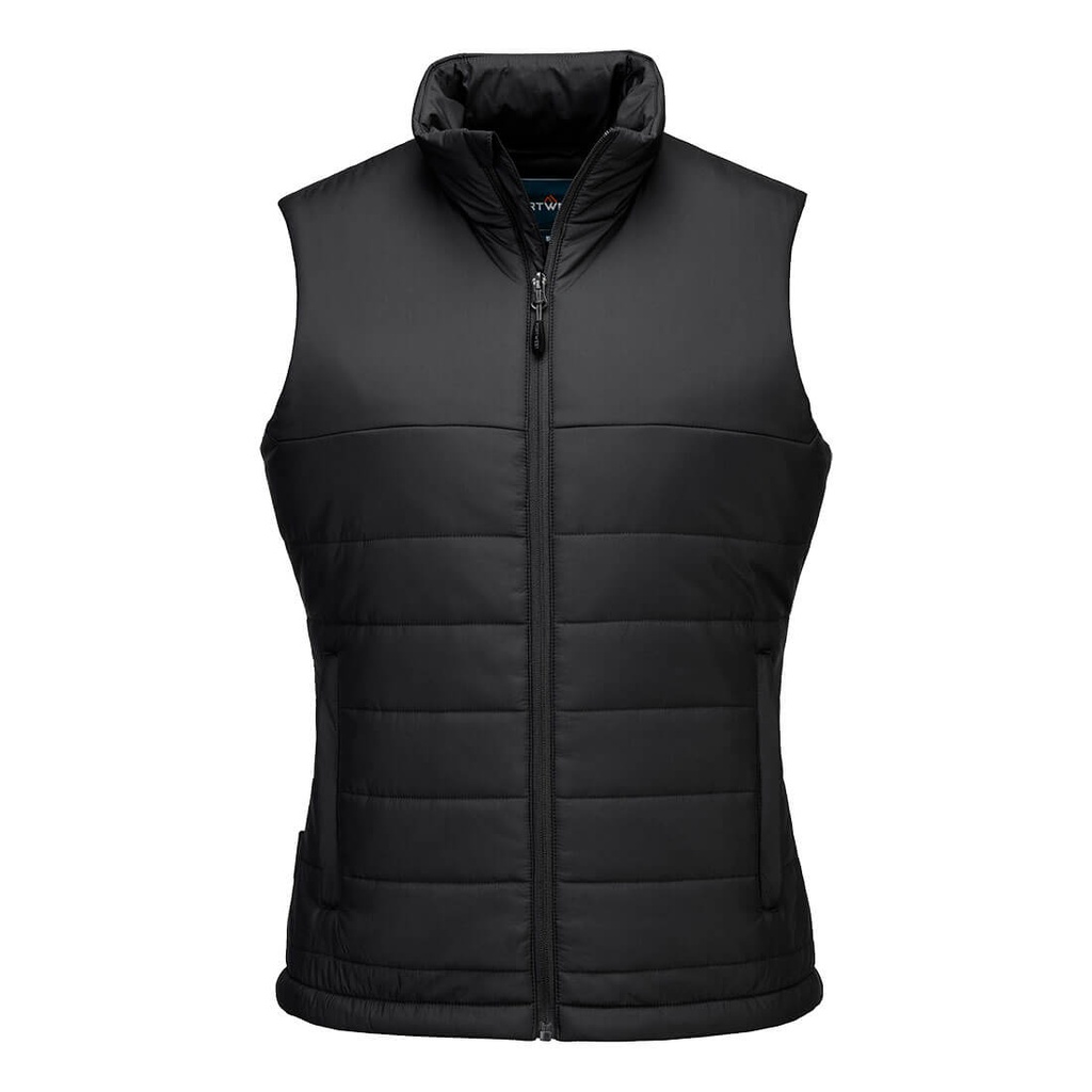 Gilet trapuntato imbottito da donna Professional – Nero