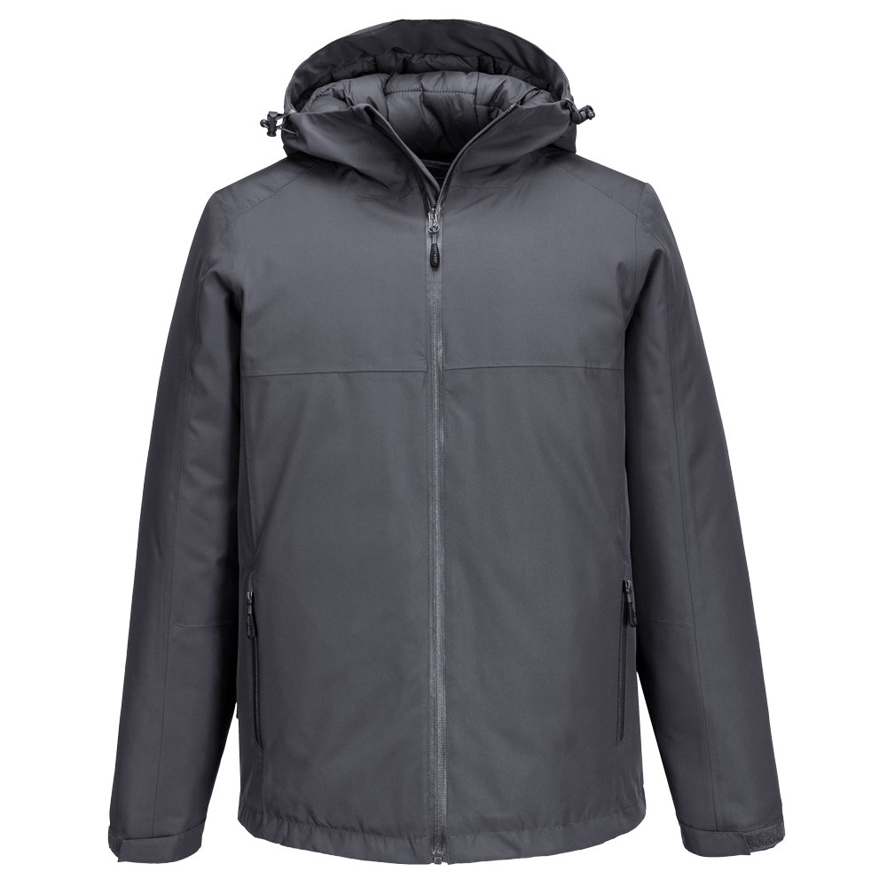 Giacca invernale impermeabile Professional EN 342 – Grigio metallo