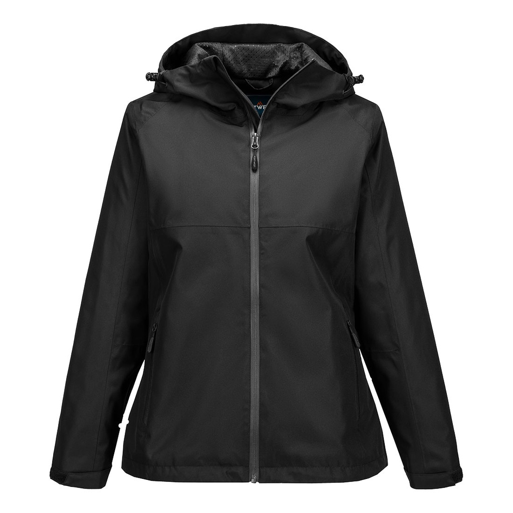 Giacca impermeabile da donna Professional – Nero