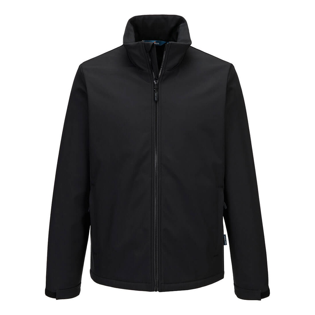Giacca softshell riscaldata (3 strati) – Nero