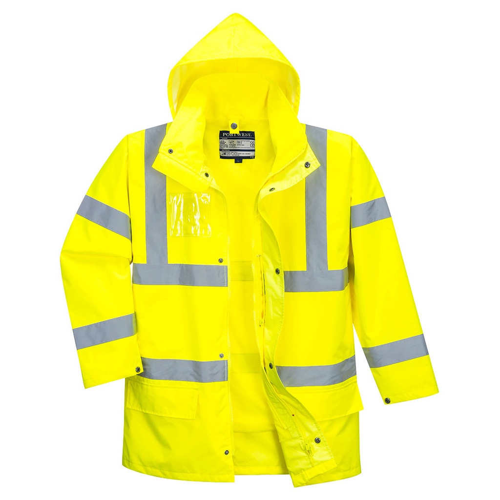 Giacca 5 in 1 alta visibilità Essential classe 3 – Giallo