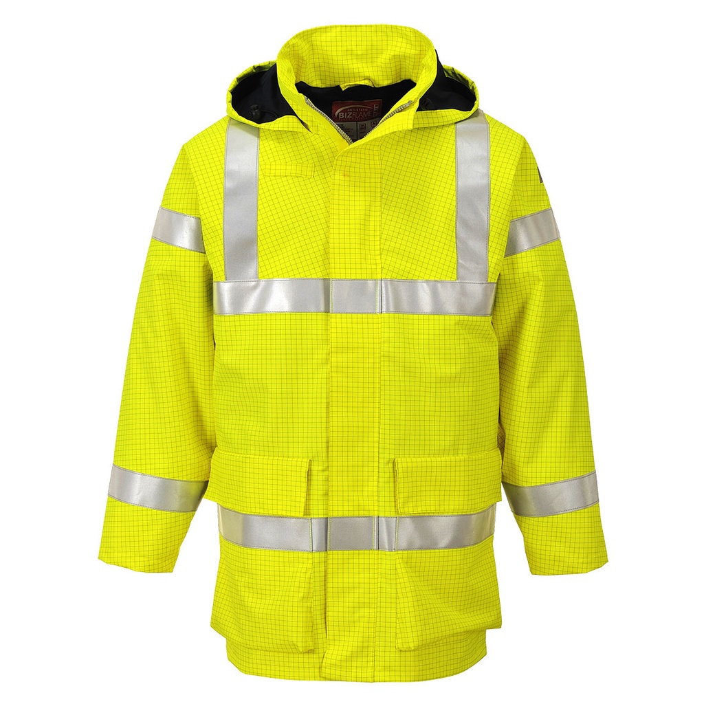 Giacca Bizflame Rain multinorma Hi-Vis – Giallo