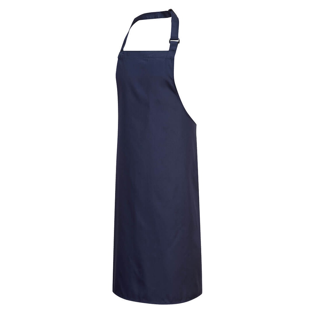 Grembiule con pettorina in policotone – Blu navy chiaro