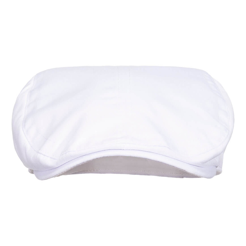 Berretto da cuoco con visiera – Bianco