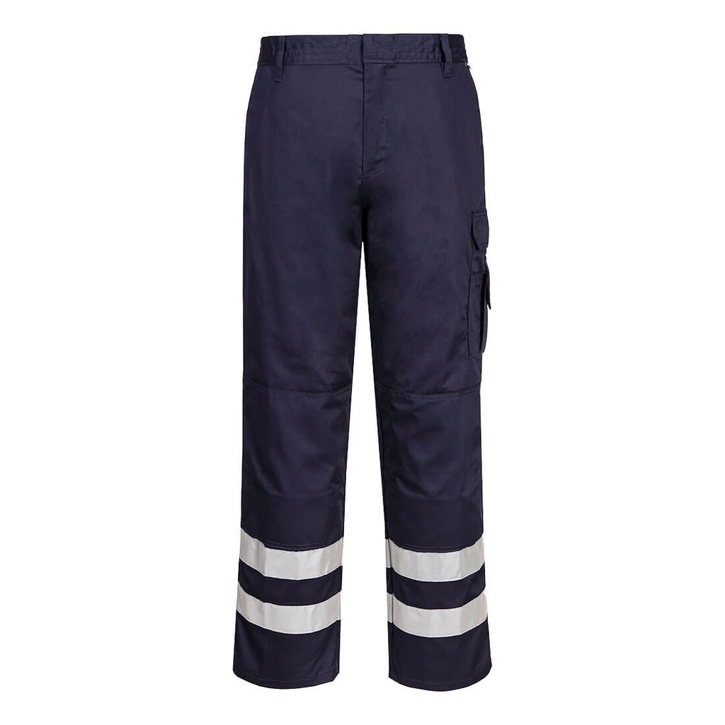 Pantaloni Combat visibilità migliorata Iona – Blu navy chiaro