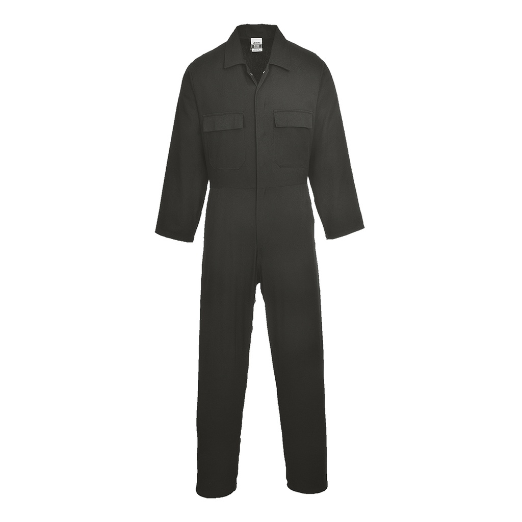 Tuta da lavoro Euro Work in cotone – Nero