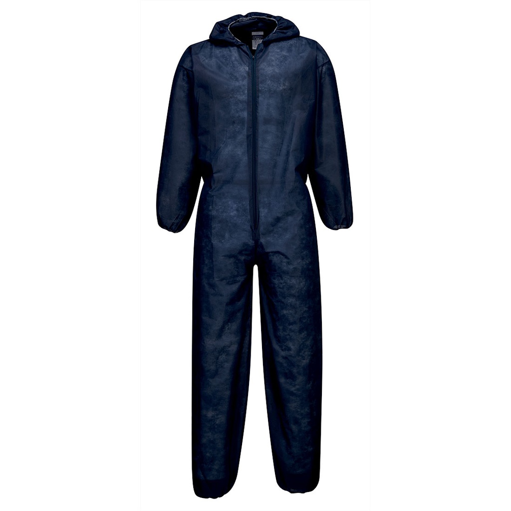 Tuta monouso in PP 40 g (conf. 120 pz) – Blu navy chiaro