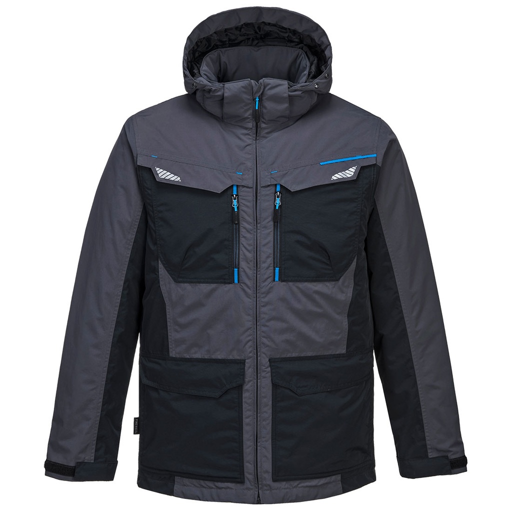 Giacca invernale impermeabile WX3 – Grigio metallo
