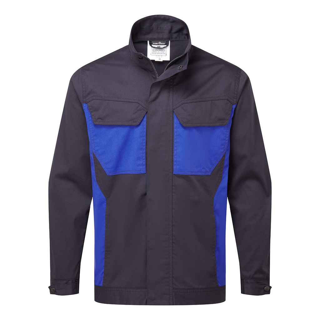 Giacca da lavoro WX3 per lavaggio industriale – Blu navy