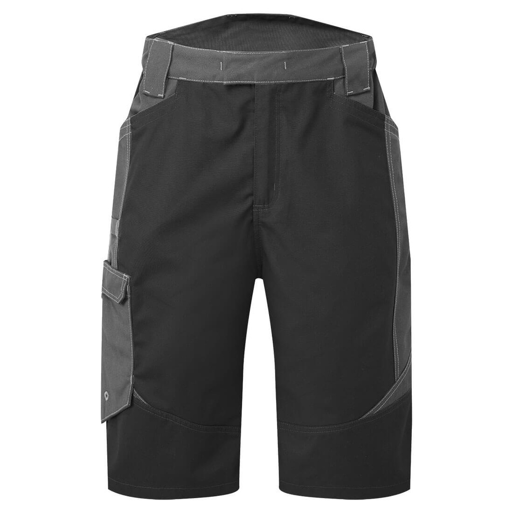 Pantaloncini da lavoro WX3 per lavaggio industriale – Nero