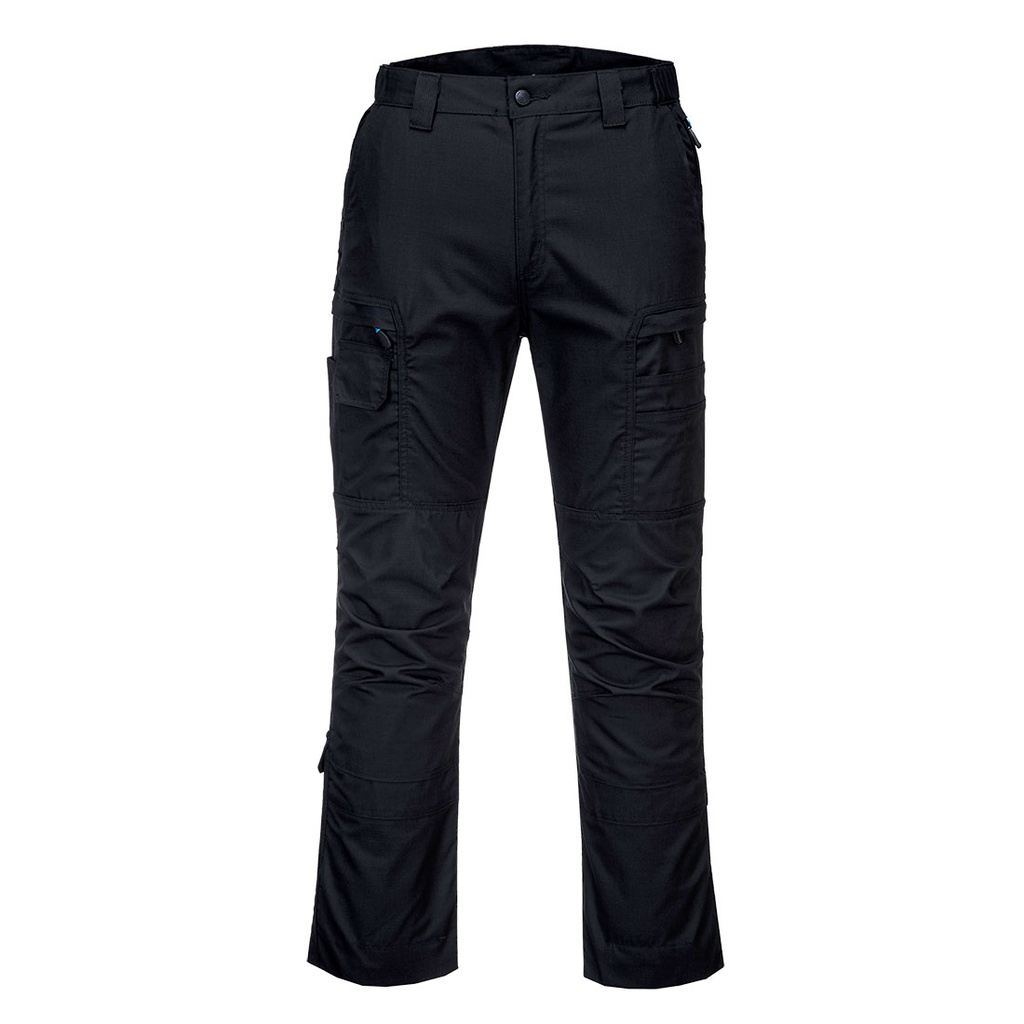 Pantaloni da lavoro ripstop elasticizzati KX3 – Nero