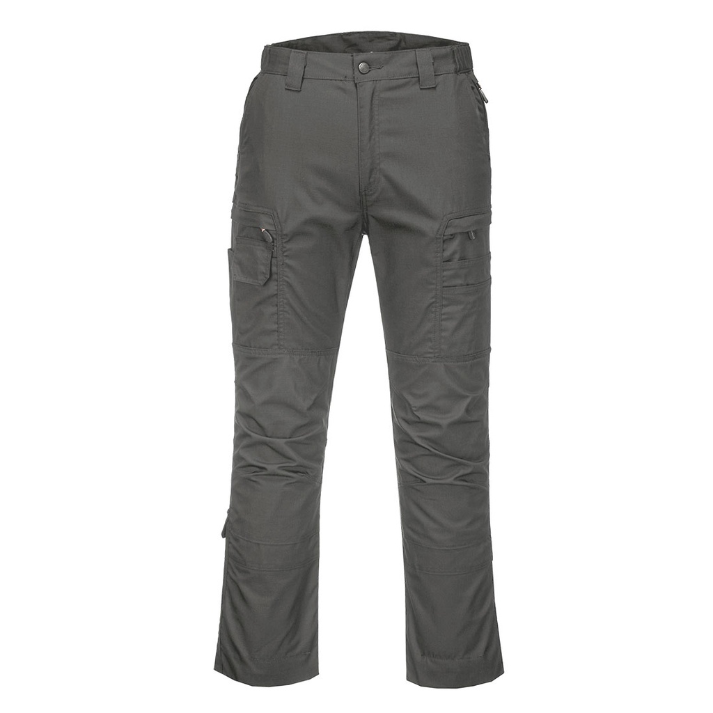 Pantaloni da lavoro ripstop elasticizzati KX3 – Grigio metallo