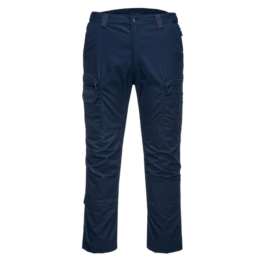 Pantaloni da lavoro ripstop elasticizzati KX3 – Blu navy chiaro