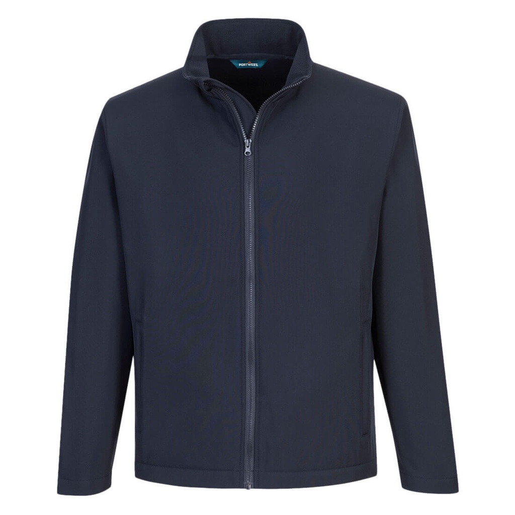 Giacca softshell Print & Promo (2 strati) – Blu navy