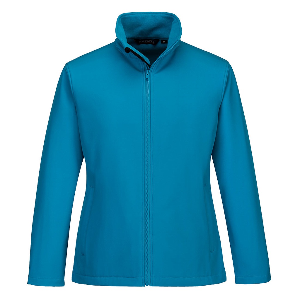 Giacca softshell da donna Print & Promo (2 strati) – Acquamarina