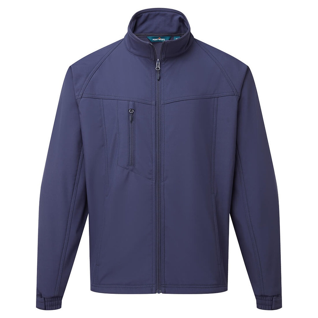 Giacca softshell Oregon (3 strati) – Blu navy chiaro