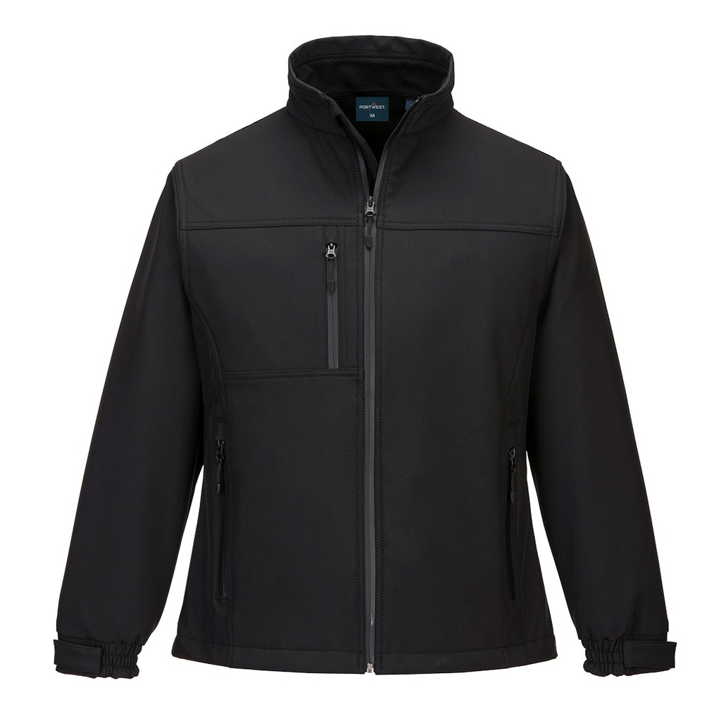 Giacca softshell da donna Charlotte (3 strati) – Nero