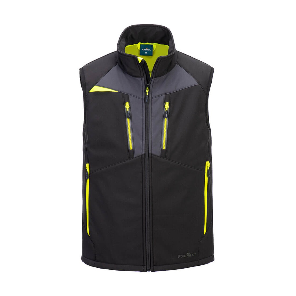 Gilet softshell DX4 (3 strati) – Nero