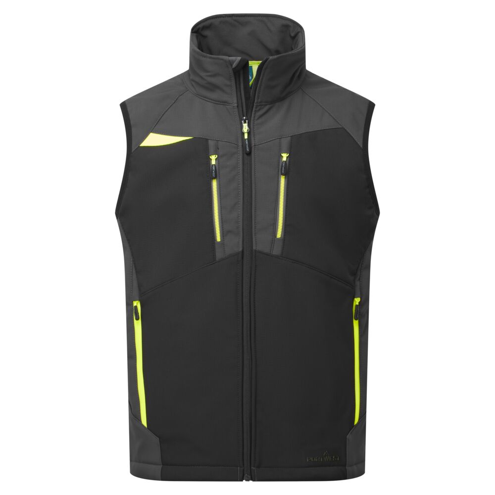 Gilet softshell DX4 (3 strati) – Grigio metallo