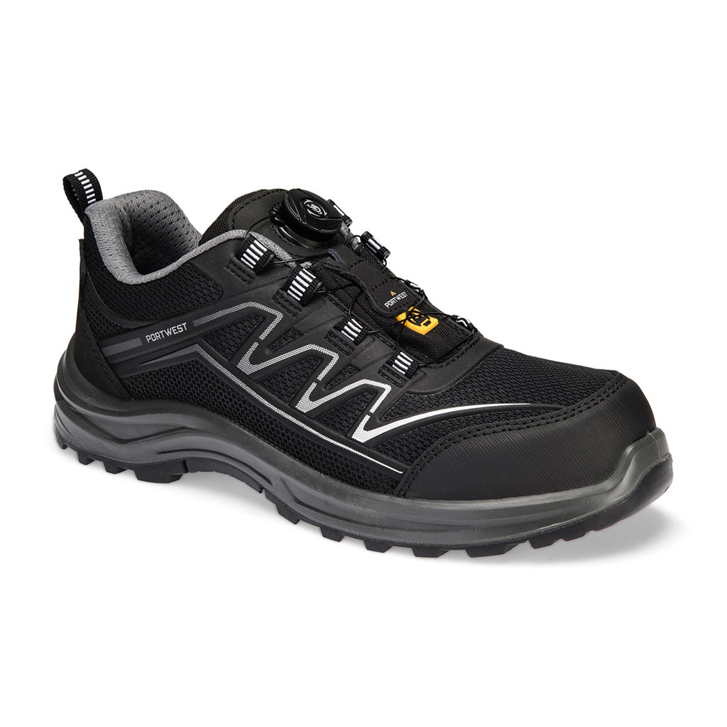 Trainer composito in KPU e Mesh S1PS ESD SR FO – Nero/grigio (BKG)