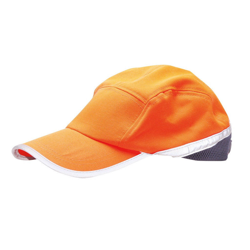 Cappellino con visiera Hi-Vis – Arancione/blu navy