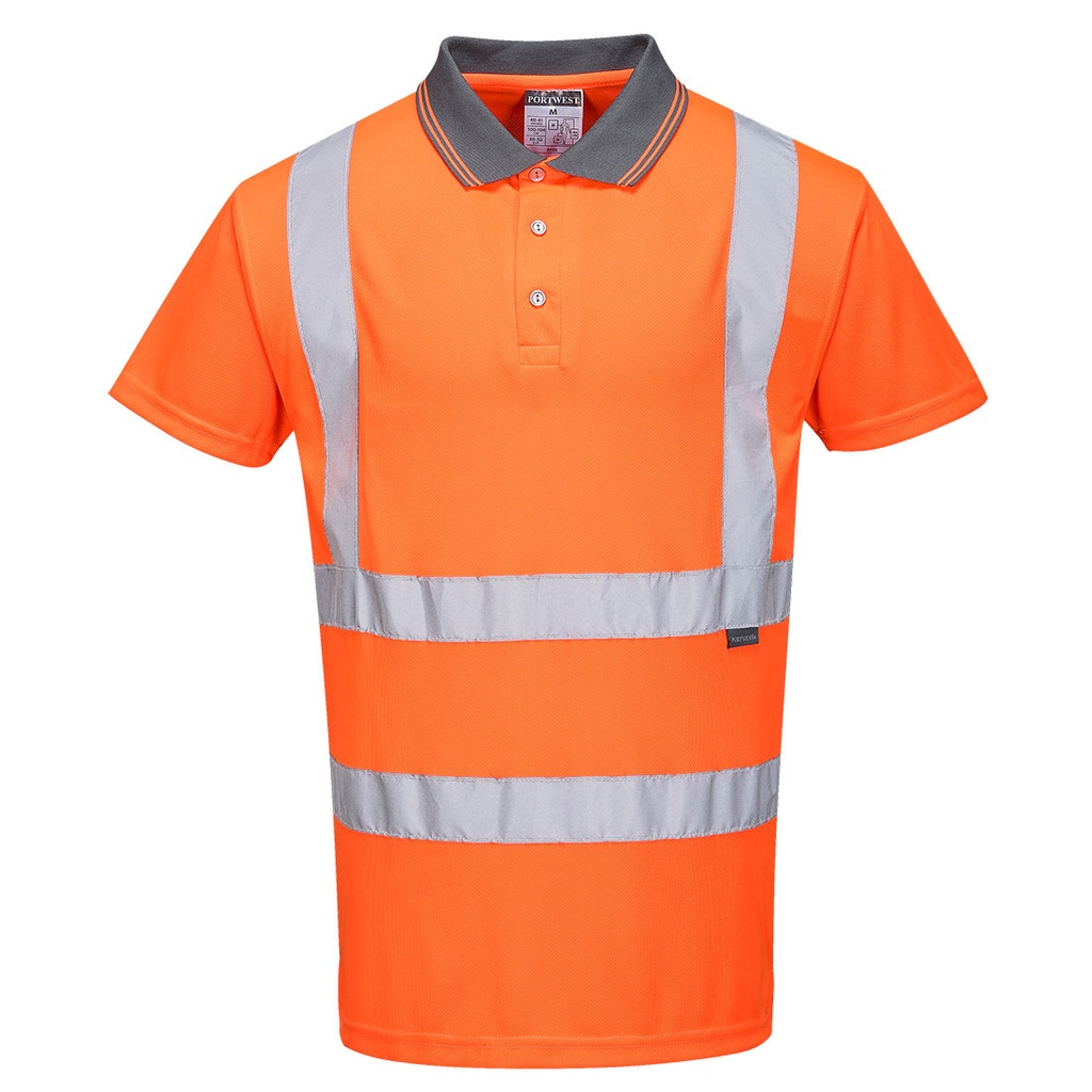 Polo maniche corte RIS Hi-Vis – Arancione